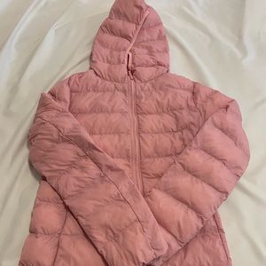 UNIQLO Kids Pink Puffer